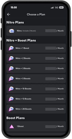 Instant Cheap Discord Boosts on Mobile